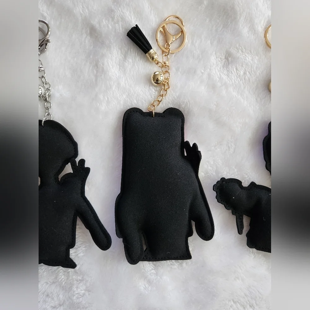 KPop Demon Hunters HUNTR/X Key Chain Bag Charm Set